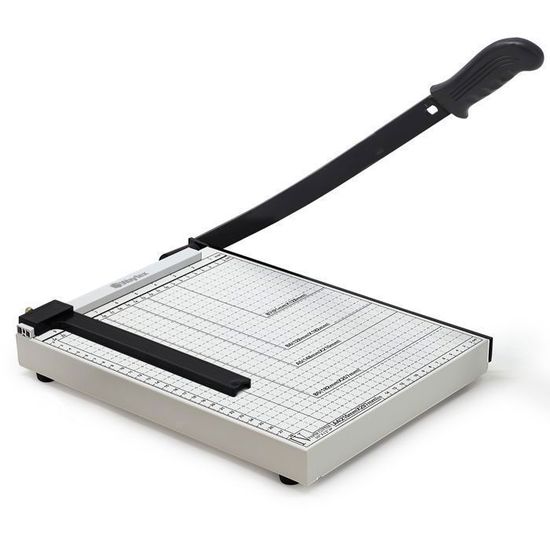 VEVOR Coupe-papier, Coupe Guillotine De 38,1 Cm, Capacité De 16