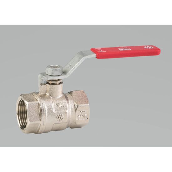 Vanne Sena VA30 1/2 F/F Manette Levier Nickelé - Robinetterie Arc Sena