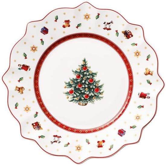 Assiette Bougeoir Villeroy & Boch – Toys Delight – Thème Noël – Rare Et Neuf
