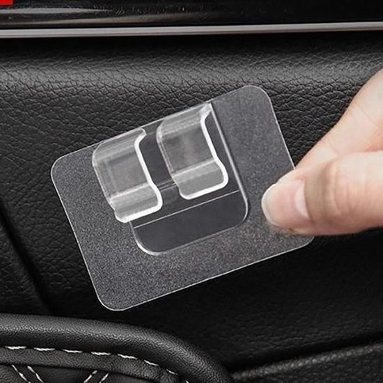 8 Pcs Clips Universels Pour Tapis De Sol Voiture - Supports Antidérapants Noirs Pour Voiture