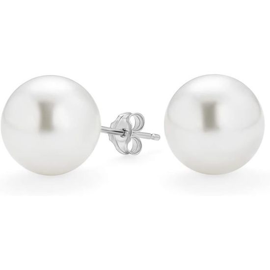 Set Collier Et Boucles D'oreilles Argenté - Perles Boules Chaîne, Plaqué Zircon