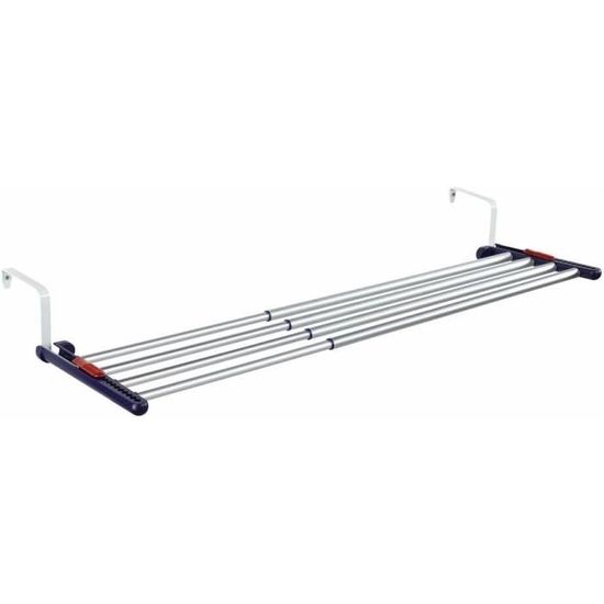 Séchoir Radiateur Réglable 60cm Acier Inoxydable - Porte Serviettes Chauffant Jusqu'à 10kg