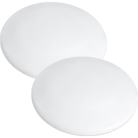 Éclairage LED Camping-Car 12V Blanc Chaud 3000K - Plafonnier Ronde 114mm Avec Interrupteur, Lot De 2 Pour Caravane Et Intérieur