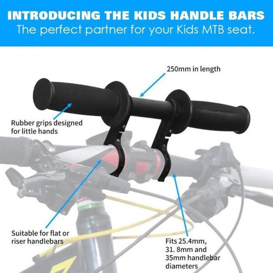 Guidon de velo Accessoires de guidon vtt pour enfants accessoire parfait pour guidon de siege enfant de velo de montagne pour Cdiscount Sport