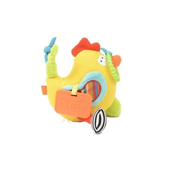 Marionnette à Main Poulet En Peluche 25cm - Jouet Éducatif Enfant, Spectacle, École Maternelle