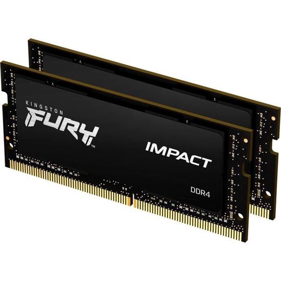 Kingston FURY Impact Mémoire 16 Go (2 x 8 Go) DDR4 2666 MHz CL15