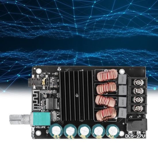 Carte Amplificatrice Audio ZK-R502E 50W - Module Avec USB, 10 Effets, Pour Haut-parleurs 10-50W - 6