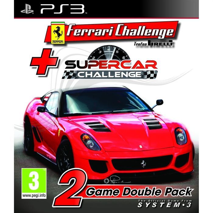 Eidos Interactive Ferrari Challenge + Supercar Challenge / PS3