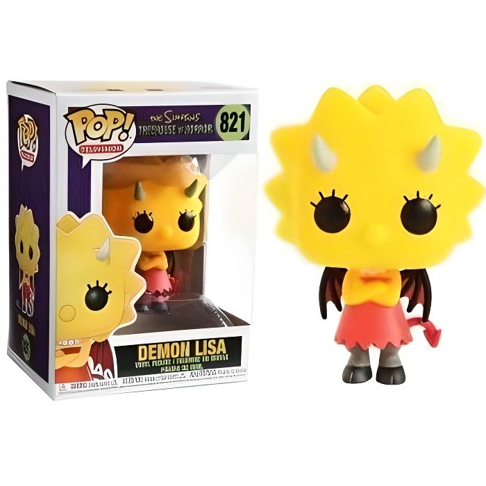 Figurine Funko Pop! Animation : Simpsons S3 Lisa as Devil