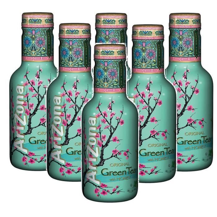 Arizona Original Green Tea with Honey 6 x 0,5l