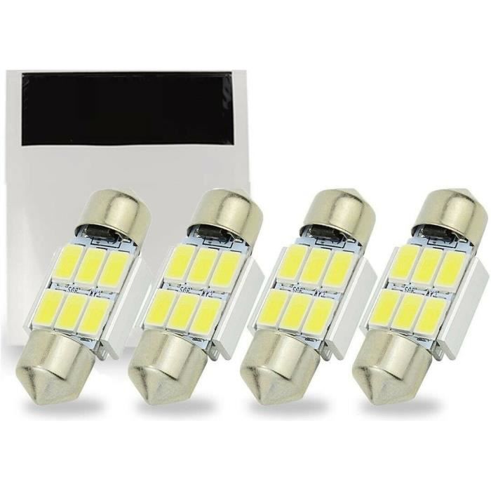 Ampoule C5W 31mm LED 6500K Canbus pour Habitacle coffre