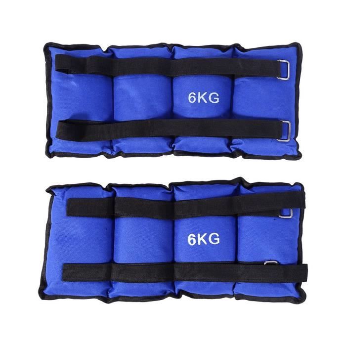 Poids de formation Pro Running Training Poignet Cheville Poids Fitness Fitness Gym Résistance Sports-ROS