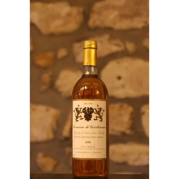 ste Croix du Mont,blanc,Domaine de Girodineau 1998 Blanc