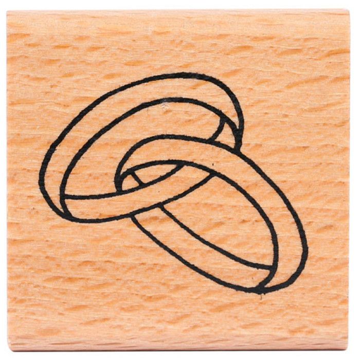 Tampon en bois Alliances - Graine créative {couleur}