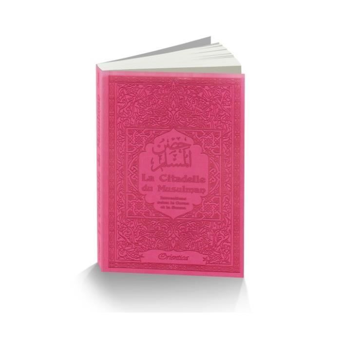 Citadelle Du Musulman - Rose - Francais Arabe Phonétique - Edition Orientica Bleu