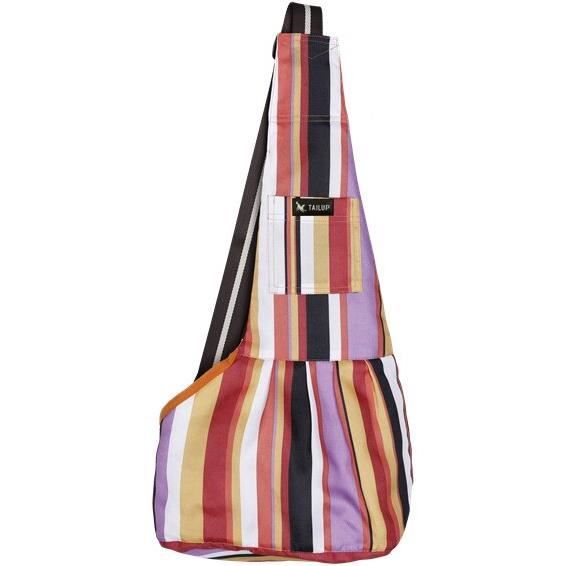 Sac de transport,TAILUP sac de transport pour chiens Sac à dos en tissu maille pour chiot Chihuahua Yorkies petites - Type stripe-S