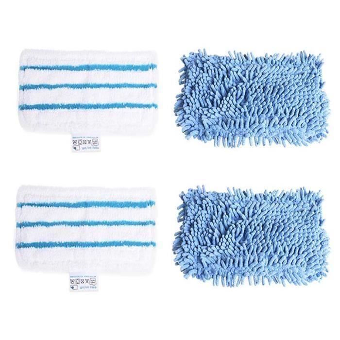4 pièces de rechange pour Steam Mop Pad pour Black & Decker FSM1500 FSM1600 FSM1610 FSM1620 FSMH1621 FSM1630 et FSMP20 His44973