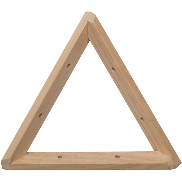 Equerre fixation et décoration - 20x20x20 cm - pin