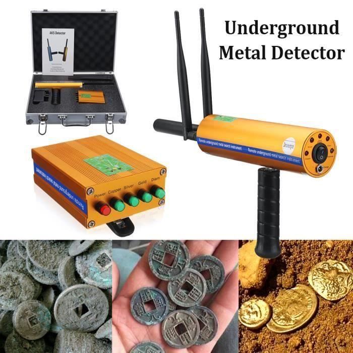 NEUFU Antenne Détecteur de Métaux Profondeur 14 M Localisateur Souterrain Treasure Argent Minéral US PRISE