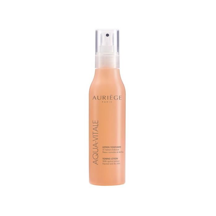 AURIEGE AQUA-VITALE Lotion tonifiante 200 ml à l'huile d'abricot peaux normales et sèches