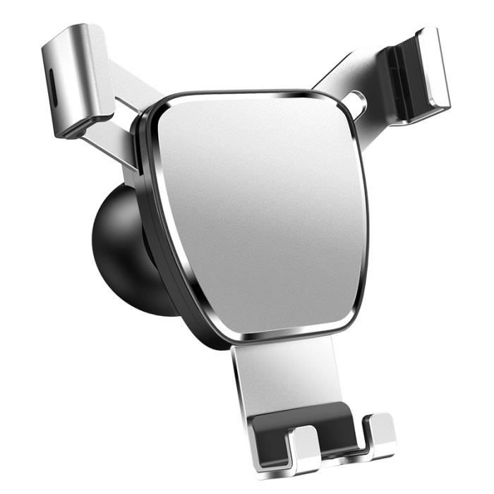 Support Telephone Voiture Ventilation Rotation 360° Universel à Grille d'aération pour Smartphone iPhone, Samsung, Huawei, Xiaomi