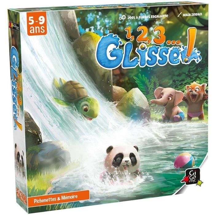 1,2,3 glisse ! - Jeux de société - GIGAMIC