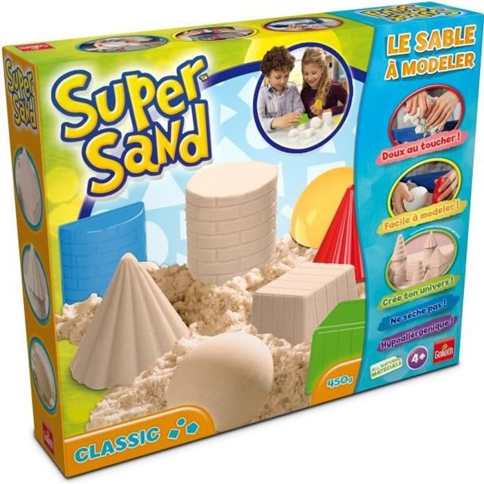 Goliath - Super Sand Classic - Loisir créatif - Sable à modeler