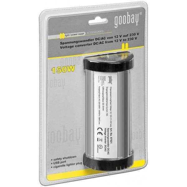 Convertisseur Allume Cigare vers Secteur (220V)