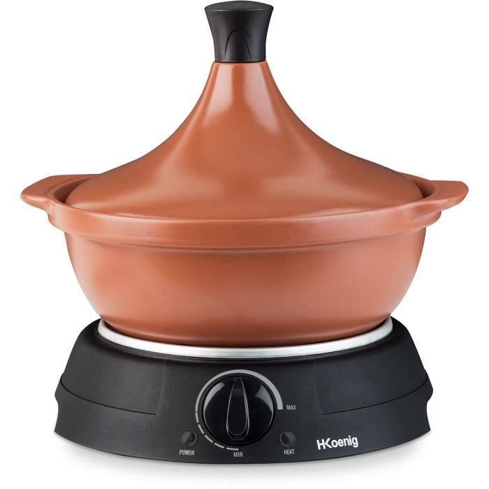 H.KOENIG TAJ3 TAJINE ELECTRIQUE EN TERRE CUITE 3L
