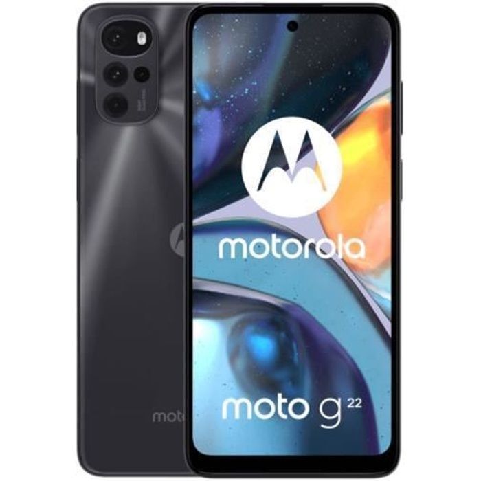 MOTOROLA G22 - 128 Go - Noir cosmique