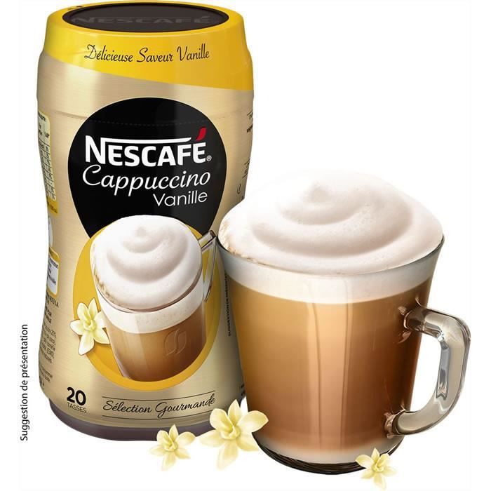 Cafe Moulu - LOT DE 2 - NESCAFE Préparation pour Cappuccino Vanille 310 g