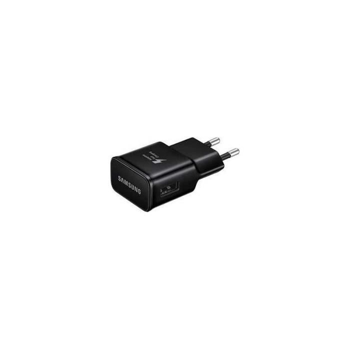 Adaptateur SAMSUNG NOIR Charge Rapide AFC (EP-TA20EBE)