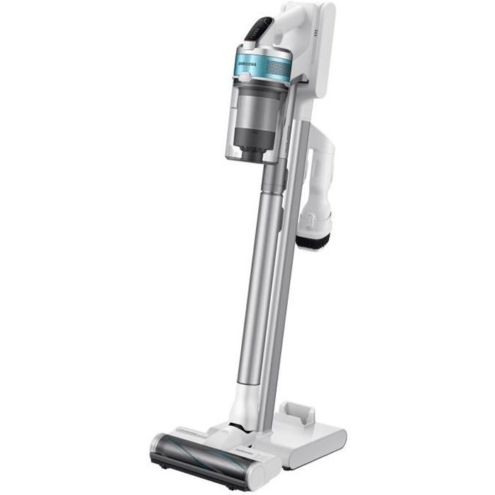 SAMSUNG Jet 90E Balai Rechargeable Pet Sans Sac Puissance 150 W Couleur Argent