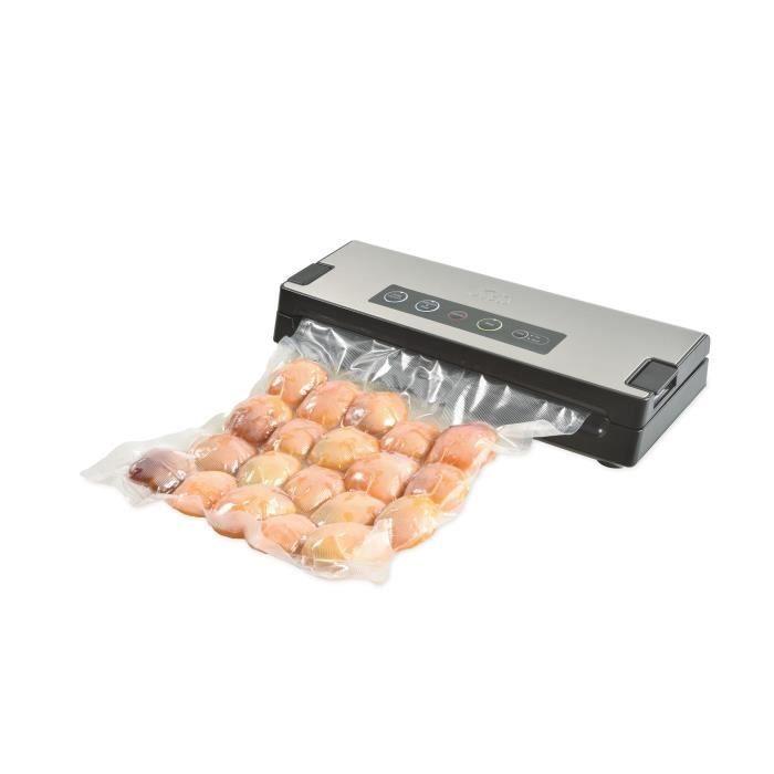 Machine Sous Vide Alimentaire - Pour la Conservation de Tous Types d'Aliments - Gris - Vac Premium 574 Solis