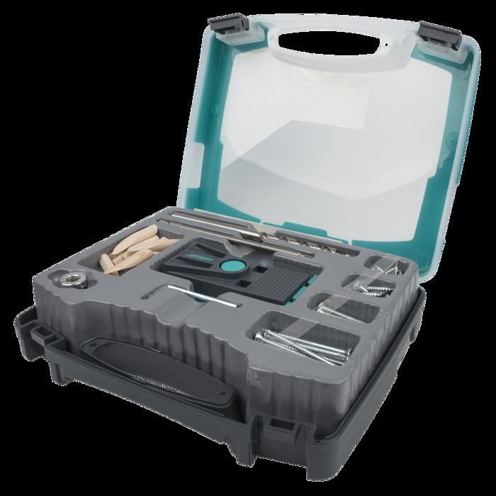 wolfcraft Jeu de gabarits pour menuiserie à trou de poche Torx 4642100