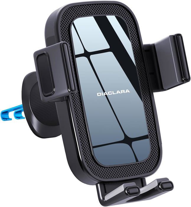 Support Téléphone Voiture Pour Renault Twingo 3 (2014-2024) - Clip Grille D'aération, Rotation 360° - 7