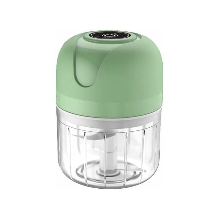 Hachoir à ail - 250 ml - Rechargeable par USB - Robot culinaire électrique amovible