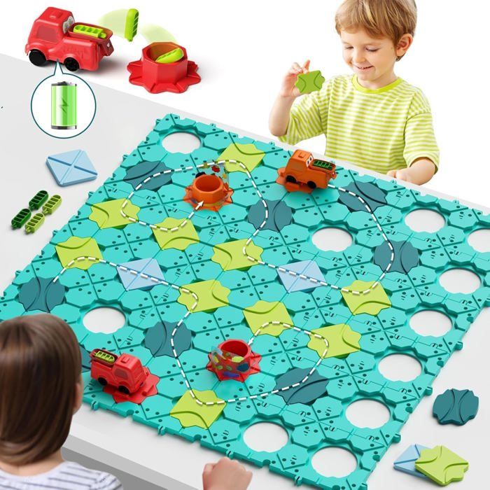 Fafeicy Jeu de société de labyrinthe pour enfants Jeu de société