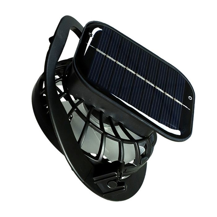 Ventilateur portatif - SHIPENOPHY - Rechargeable - Solaire - 1000 mAh - Respectueux de lenvironnement - Shipenophy