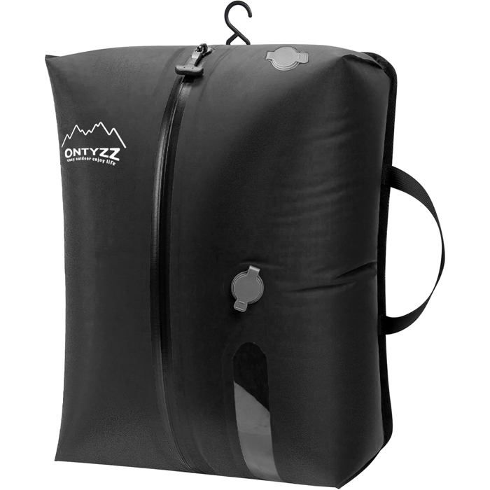 Sac Aspiration Sous Vide Vetement Voyage TPU Sac Voyage de Compression avec détanchéité Zip Cubes Demballage Etanches