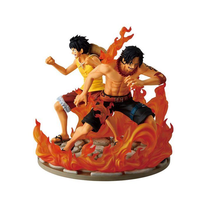 Bandai Figurine Ichibansho One Piece Ace & Luffy (dramatic Memories)