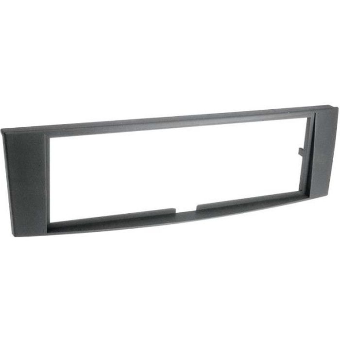 Adaptateur de façade 1-DIN Renault Laguna 2005 - 2007 noir