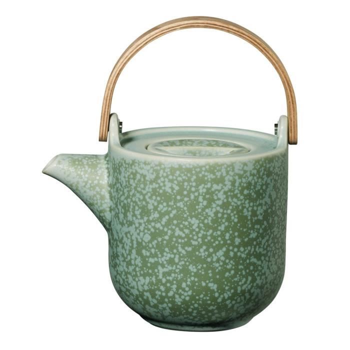 Théière Coppa 1 Litre - Céramique Aspect Cuivre, Avec Filtre à Thé Intégré