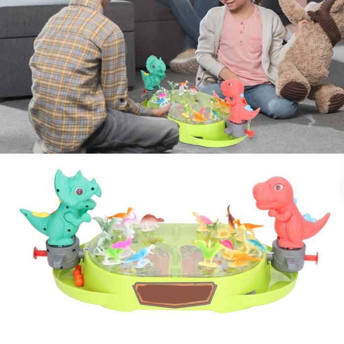 Jouet Tir Dinosaure Enfant - Cible Fléchettes Avec Lanceur + 12 Balles Collantes - Super Cadeau 3-6 Ans