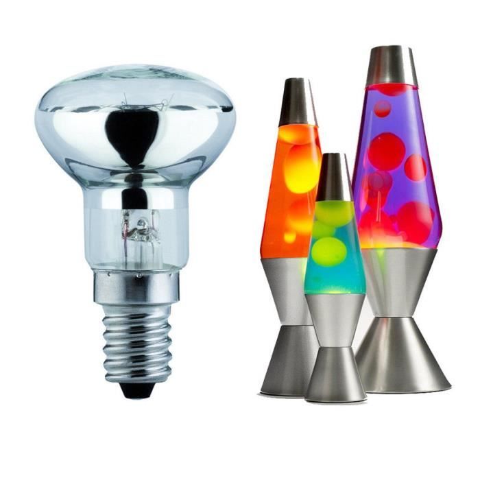 Ampoule R39 E14 30W Blanc Chaud - Petite Vis, Forme Bougie, Classe A, Pour Intérieur/extérieur
