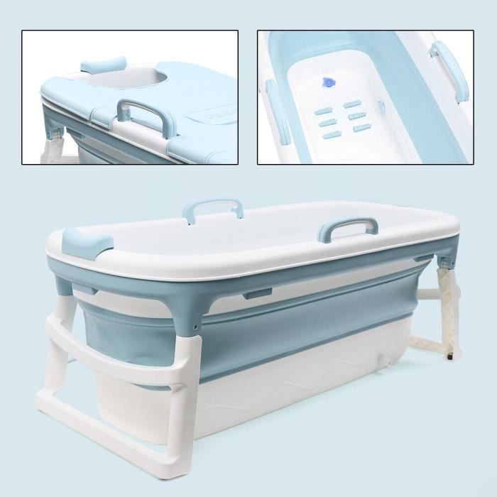 Jacuzzi de 138 cm Spa pliable pour adultes jacuzzi pliable mobile home