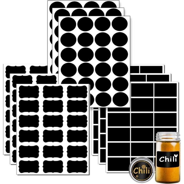 Étiquettes Autocollantes - ESTINK - 220pcs - Étanches - 2 Stylos