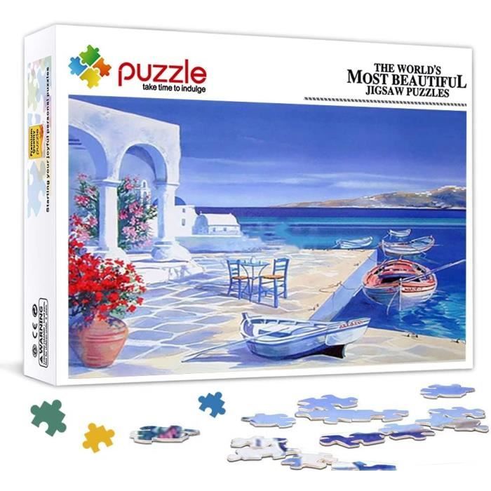 1000 Pièces De Mini Puzzle Adulte Paysage De Bord De Mer Puzzle Classique  Puzzle Jeu Familial Diy Cadeau (Puzzle En Carton 3[u4379] - Cdiscount Jeux  - Jouets
