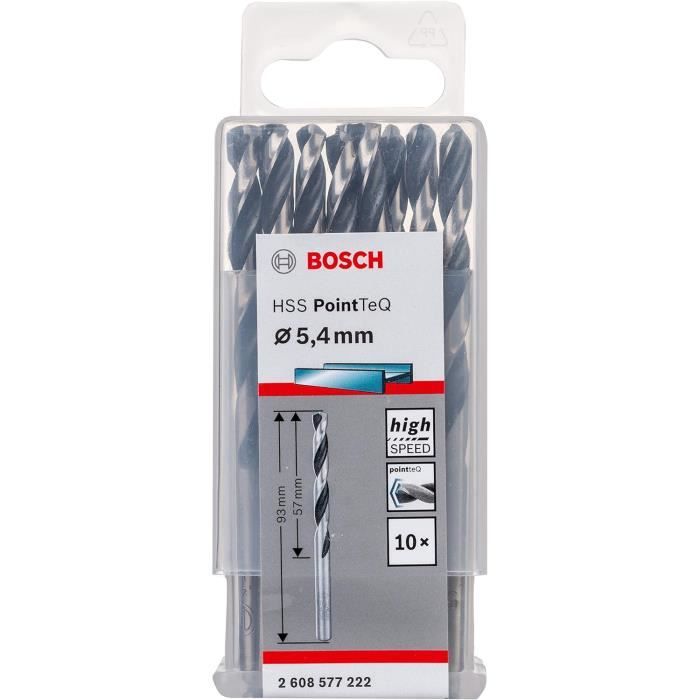 Forets Hélicoïdaux HSS TIN – Lot De 10 – Diamètre 1,8 Mm – Pour Métal, Bois, Plastique - 13