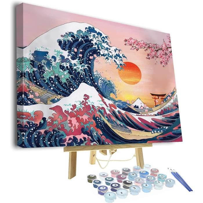 Hérisson Diy Kits Acrylique Peintures Par Numéros Pour Adulte Enfant M